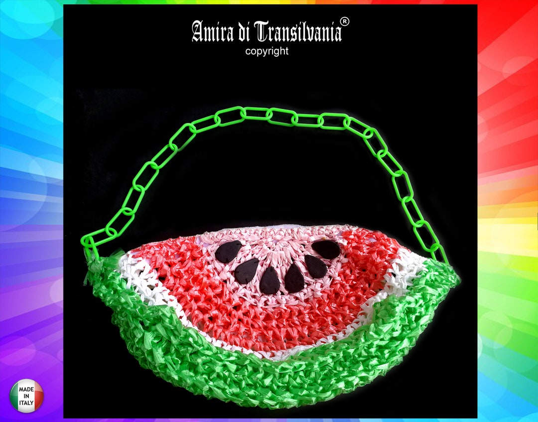 Watermelon Red Corduroy Hand Bag main image 1