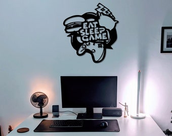 Game Console Gamer laser cut dxf svg glowforge files wall art sticker vinly decal silhouette template cnc cutting router instant download