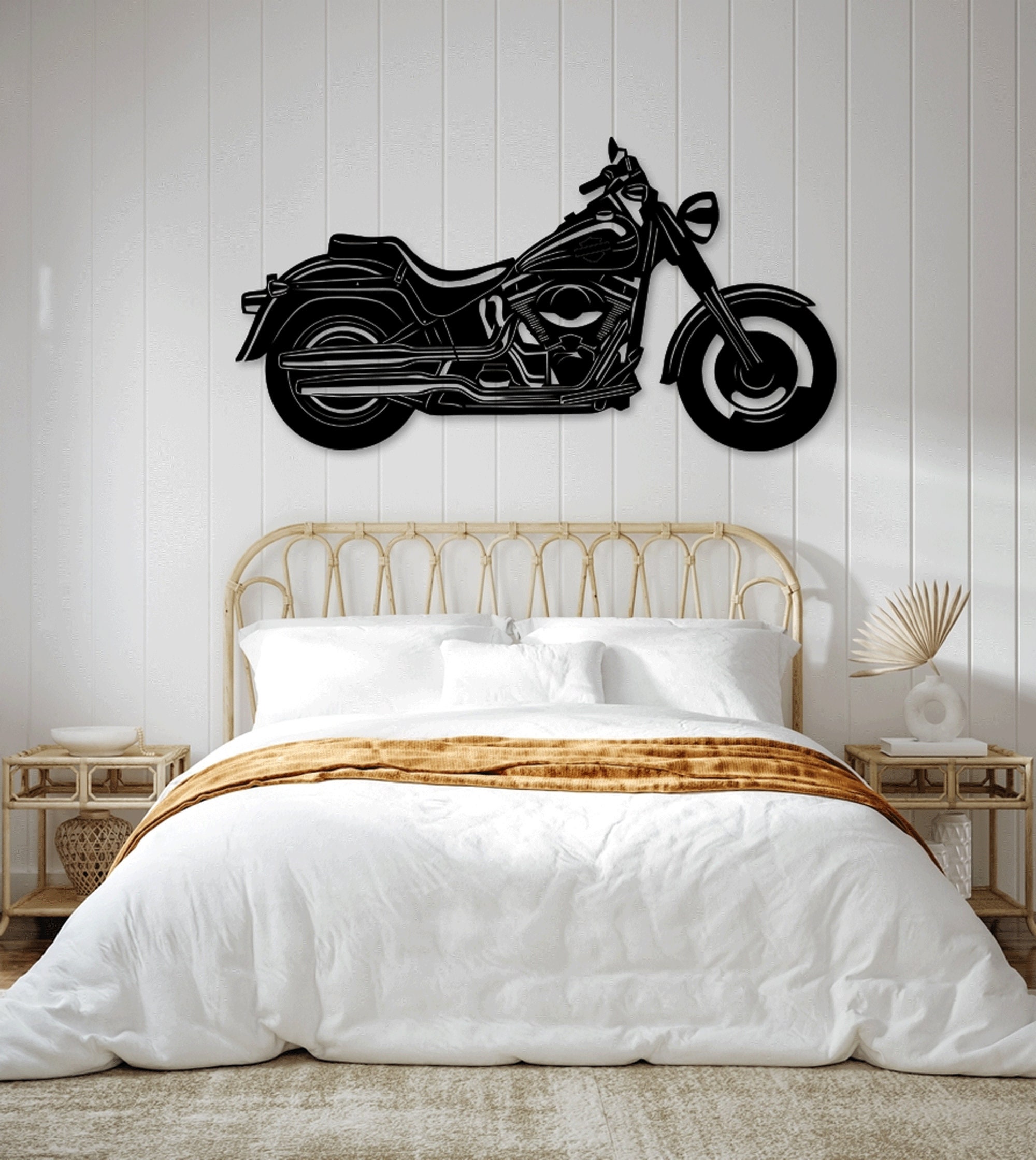 Chopper Cruiser Motorcycle Laser Cut Dxf Svg Glowforge Files Wall ...