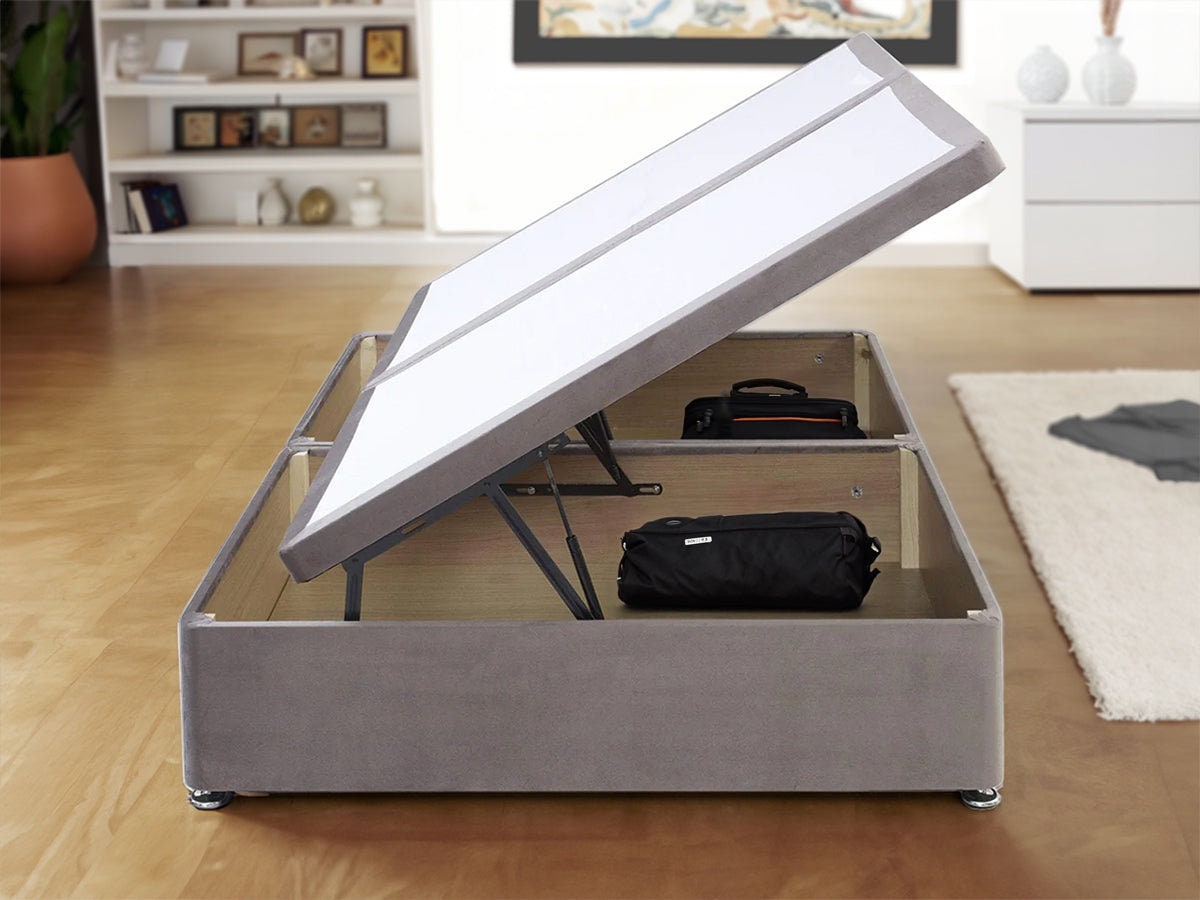 Wooden side lift ottoman bed discount