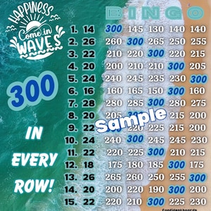 300 pyp bingo boards with profit 3 board bundle