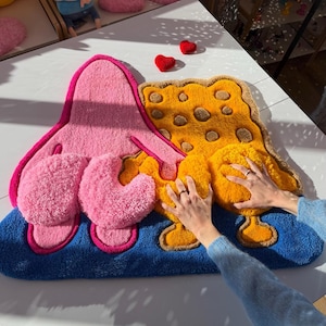 Tufting rugs spongebob - Etsy 日本