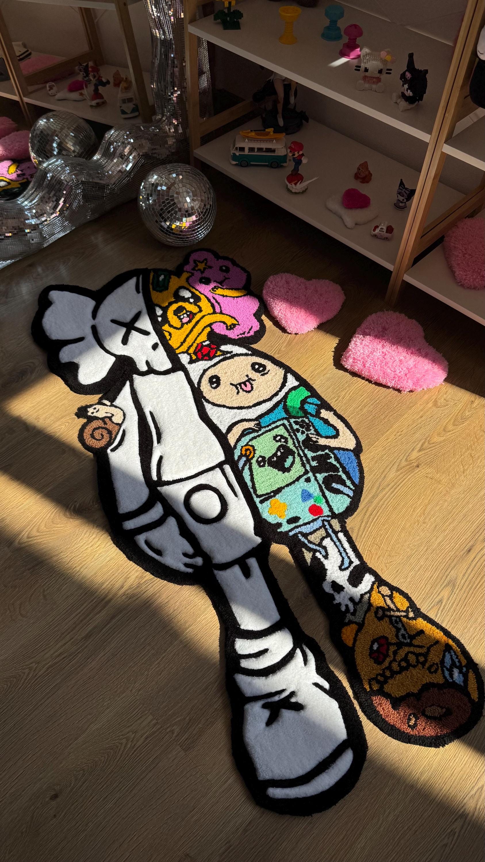 KAWS カウズ ダプルネ一ム スカジャン Lサイズ KAWS カウズ ダプルネ一ム スカジャン Lサイズ KAWS カウズ ダプルネ一