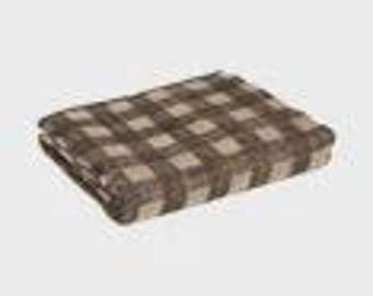Allen Company Folded & Precut Jute Burlap Craft Fabric, 46"W x 2-Yards, Black Buffalo Check