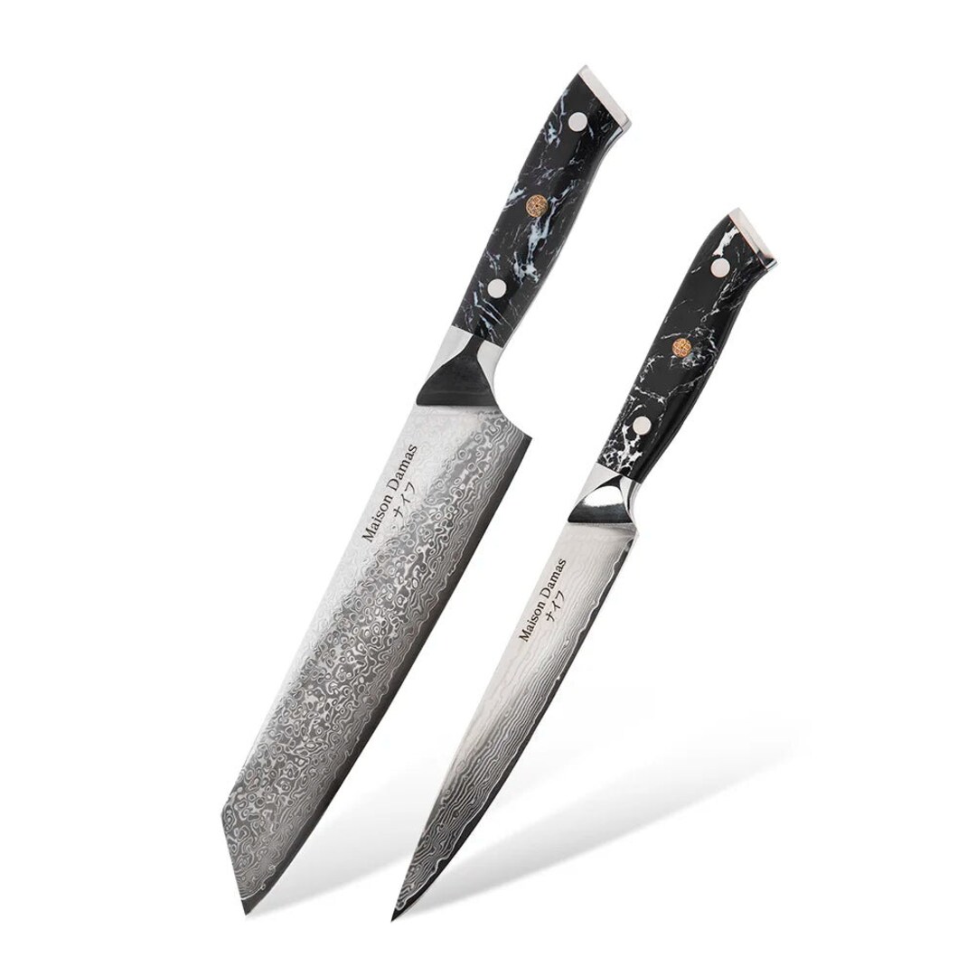 Kiritsuke and Utility Knife Set Nagoya Collection Etsy