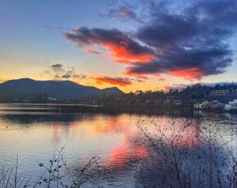 Lake Junaluska Sonnenuntergang Adlergeist