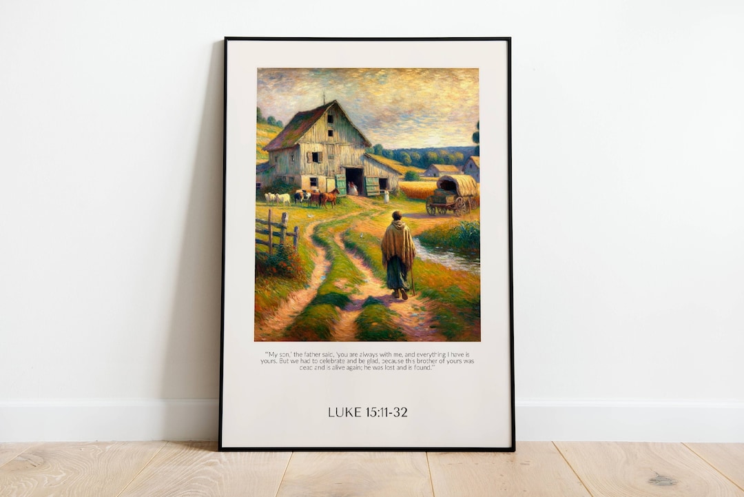 The Parable of the Lost Son INSTANT DOWNLOAD | Luke 15:11-32 | Prodigal ...