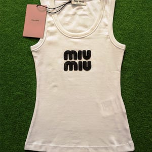 miumiu 2000ss enamel docking vest Miumiu - Etsy Canada