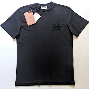 トップス [MIU MIU] MENS SHIRT MIU MIU Mens Cotton Black T-shirt Size S,M,L,XL,2XL - Etsy