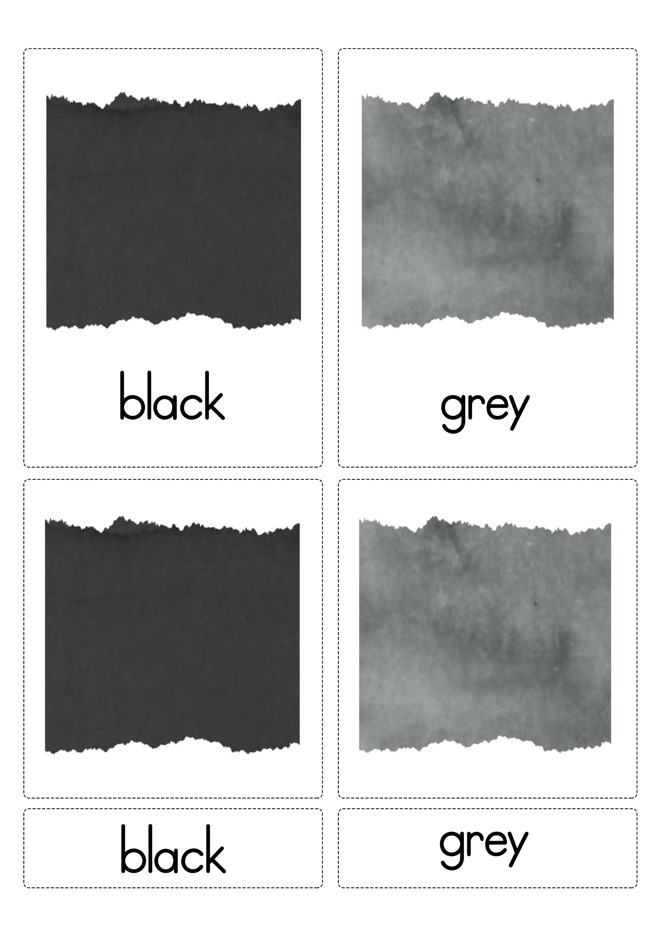 Printable Color Flashcards, Kids Flashcards, Kids Color Flashcards ...