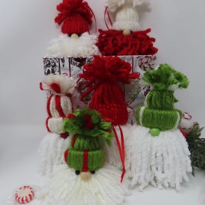 Gnome Santa, Santa Craft, Christmas Ornaments, Gnome Ornaments, Easy Craft, Christmas Craft Kit, Kids Craft Kit, Gnome Crafts, Gnome Kit