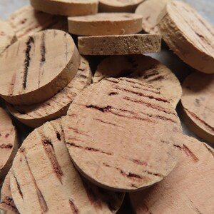 Corks, Cork Slices, Cork Rounds, Natural Cork Circles, Cork for Craft ...