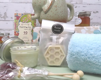 Gift Box Spa Day, Teatime Relaxing Bath Box Set
