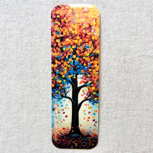 Autumn Bookmarks, Fall Bookmark, Leaves Book Mark, Trees Book Marks - Etsy