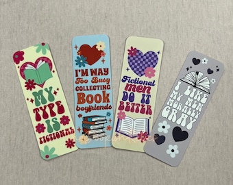 Fictional bookmark, book boyfriends bookmarks, morally grey men book marks