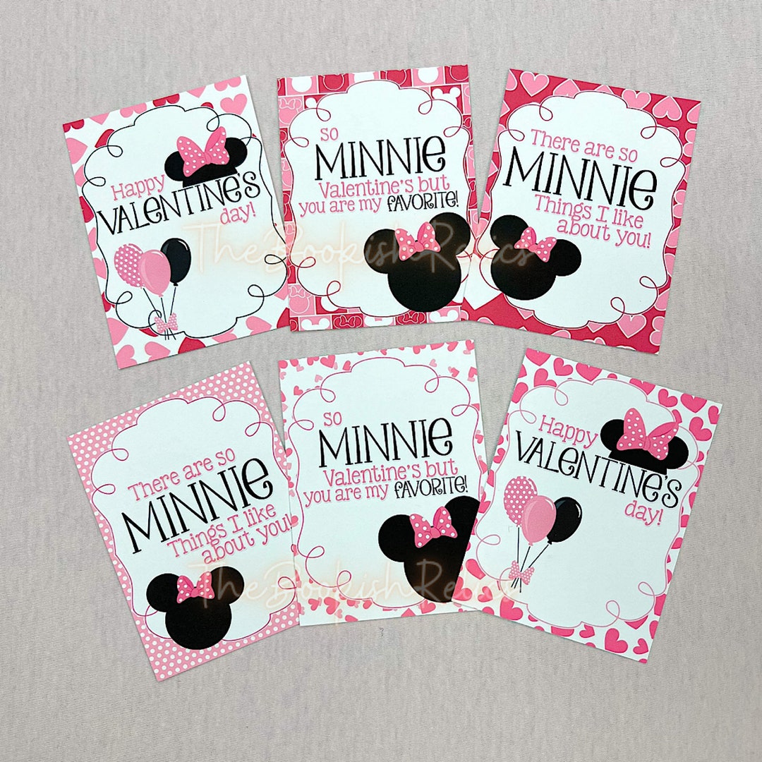 Mouse Valentines Day Cards Valentines Day Cards Vday Etsy
