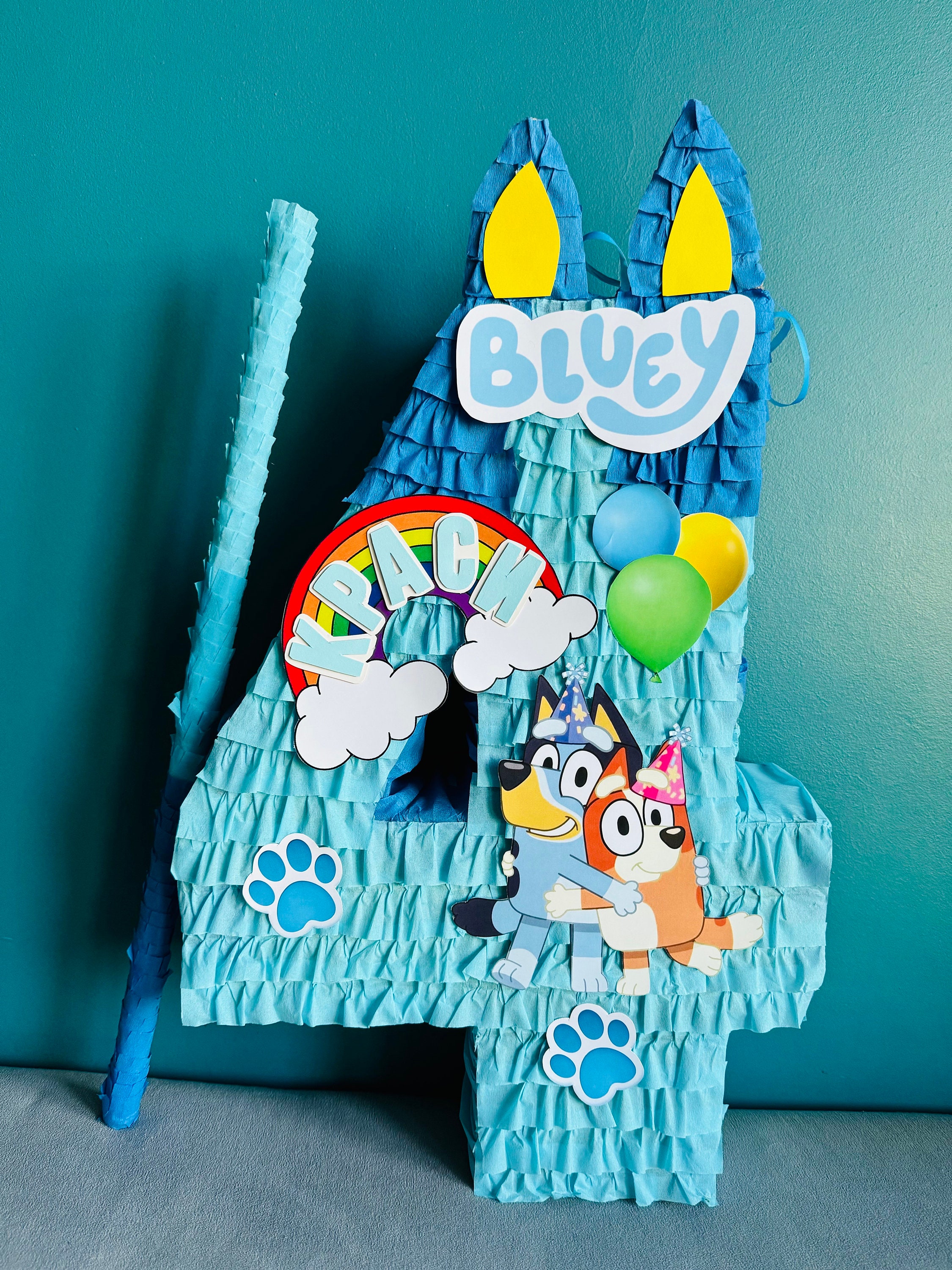 Decoración Espirales Bluey (6)✔️ por sólo 4,05 €. Envío en 24h. Tienda  Online. . ✓. Artículos de decoración para  Fiestas.