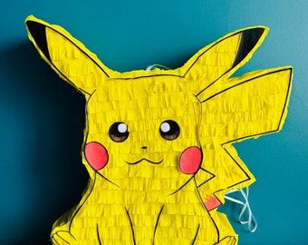 Pikachu themed pinata Pokémon pinata