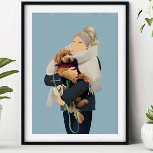 Line Art Drawing, Minimalist Drawing, Detailed Portrait Drawing, Realistic Drawing, Faceless Portrait, Custom illustration