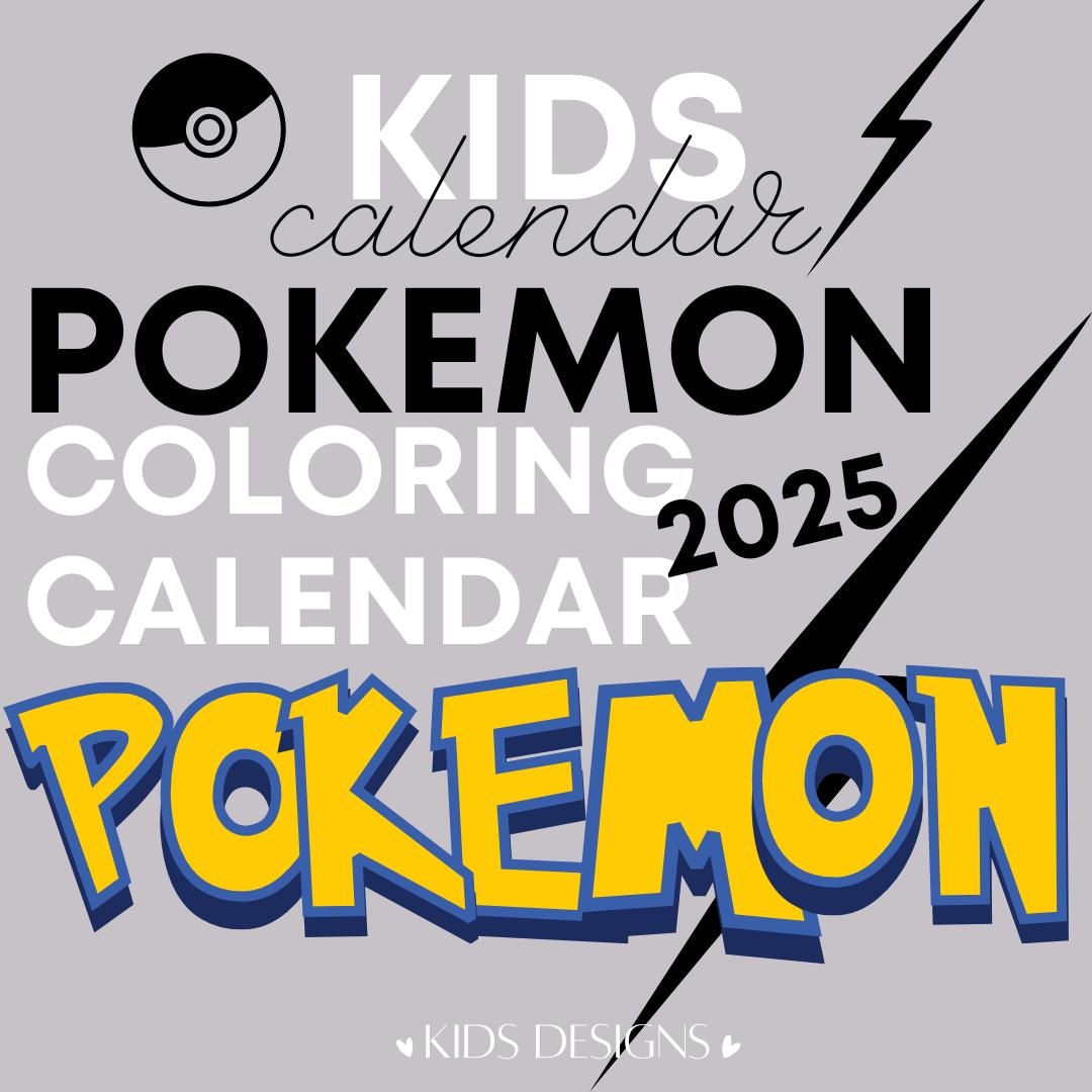 pokemon-calendar-2025-coloring-pages-calendar-kids-calendar-printable-pikachu-home-school-calendars-kids-monthly-calendar-a3-and-a4-etsy