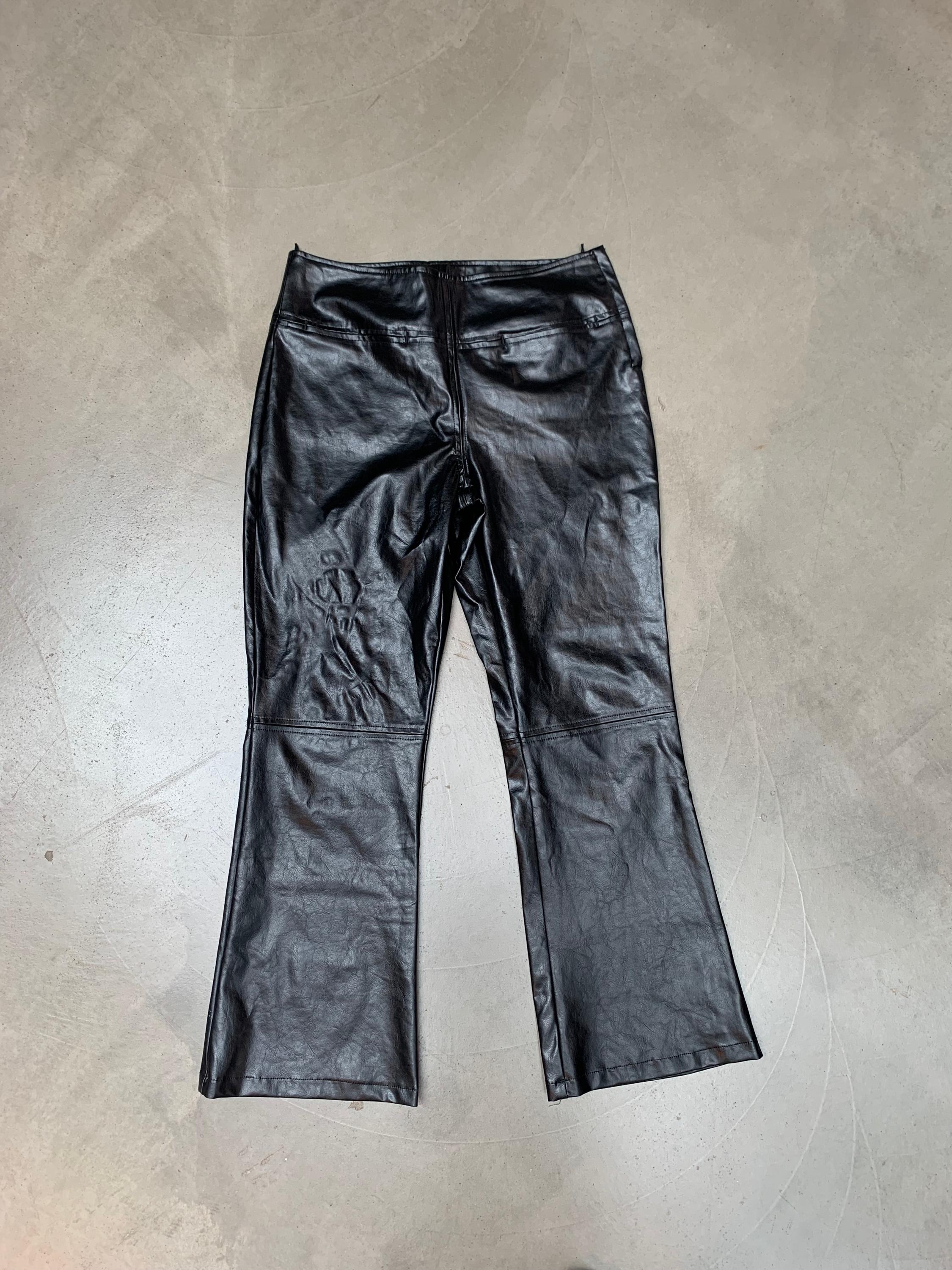 Aero lether pant riders y2k uk punk
