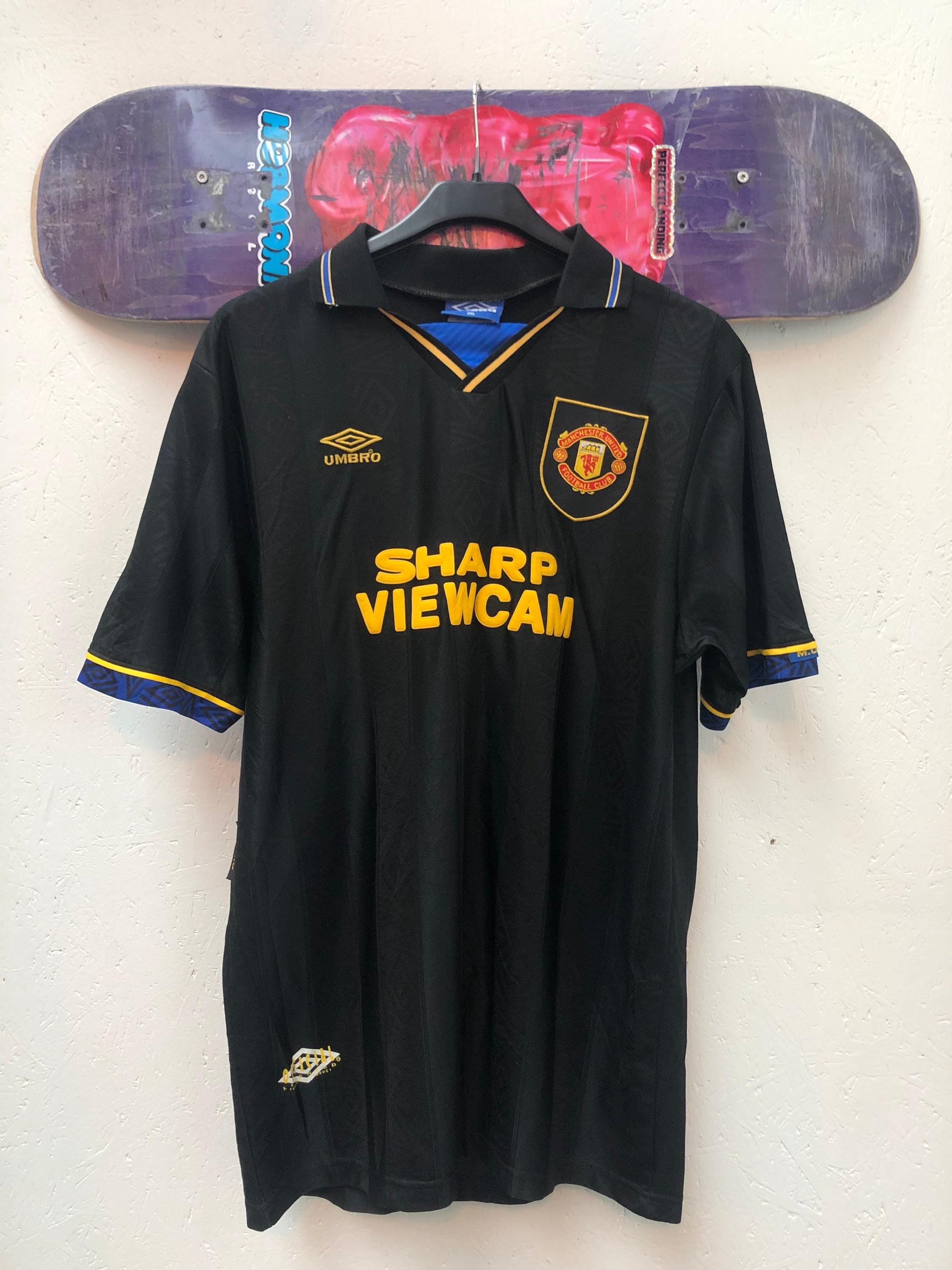 Manchester United Vintage Jersey - Etsy Canada