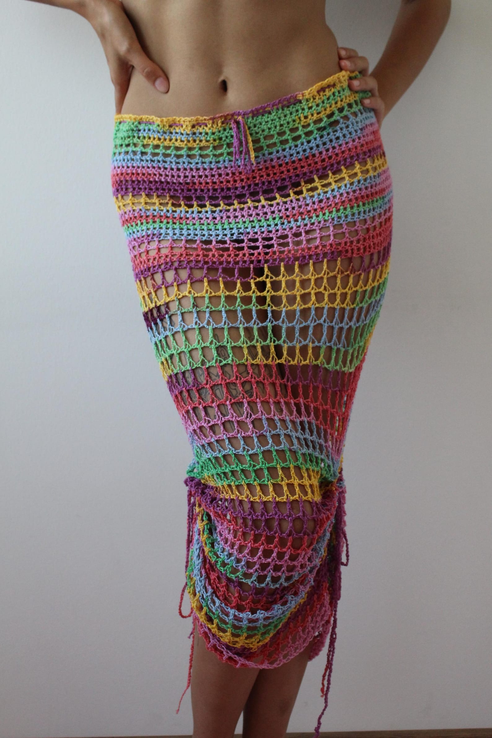 Crochet Midi Skirt