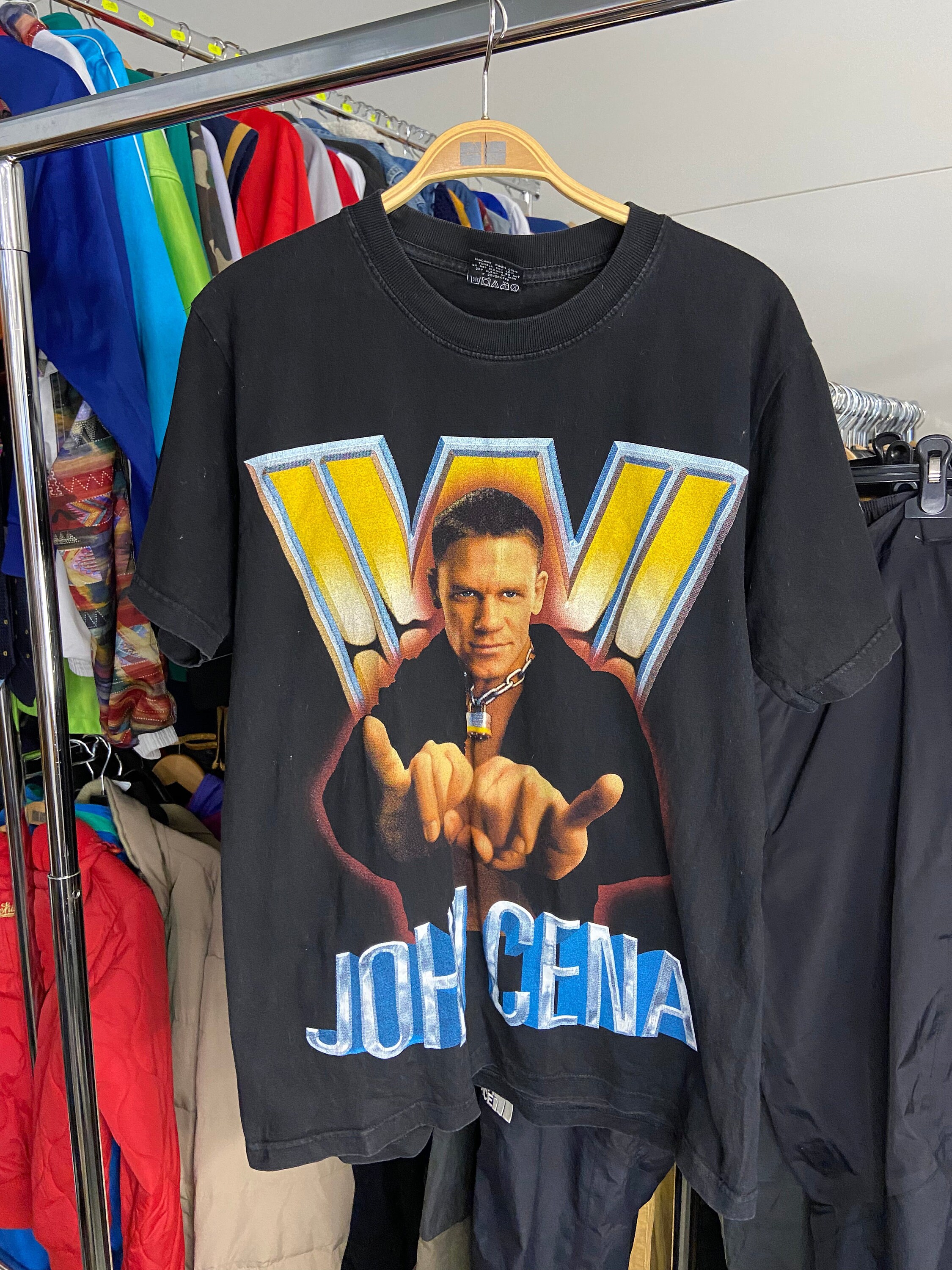 john cena green t shirt