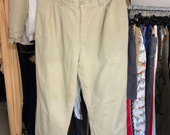 Vintage Pantalon chino beige Homme 34 Eddie Bauer