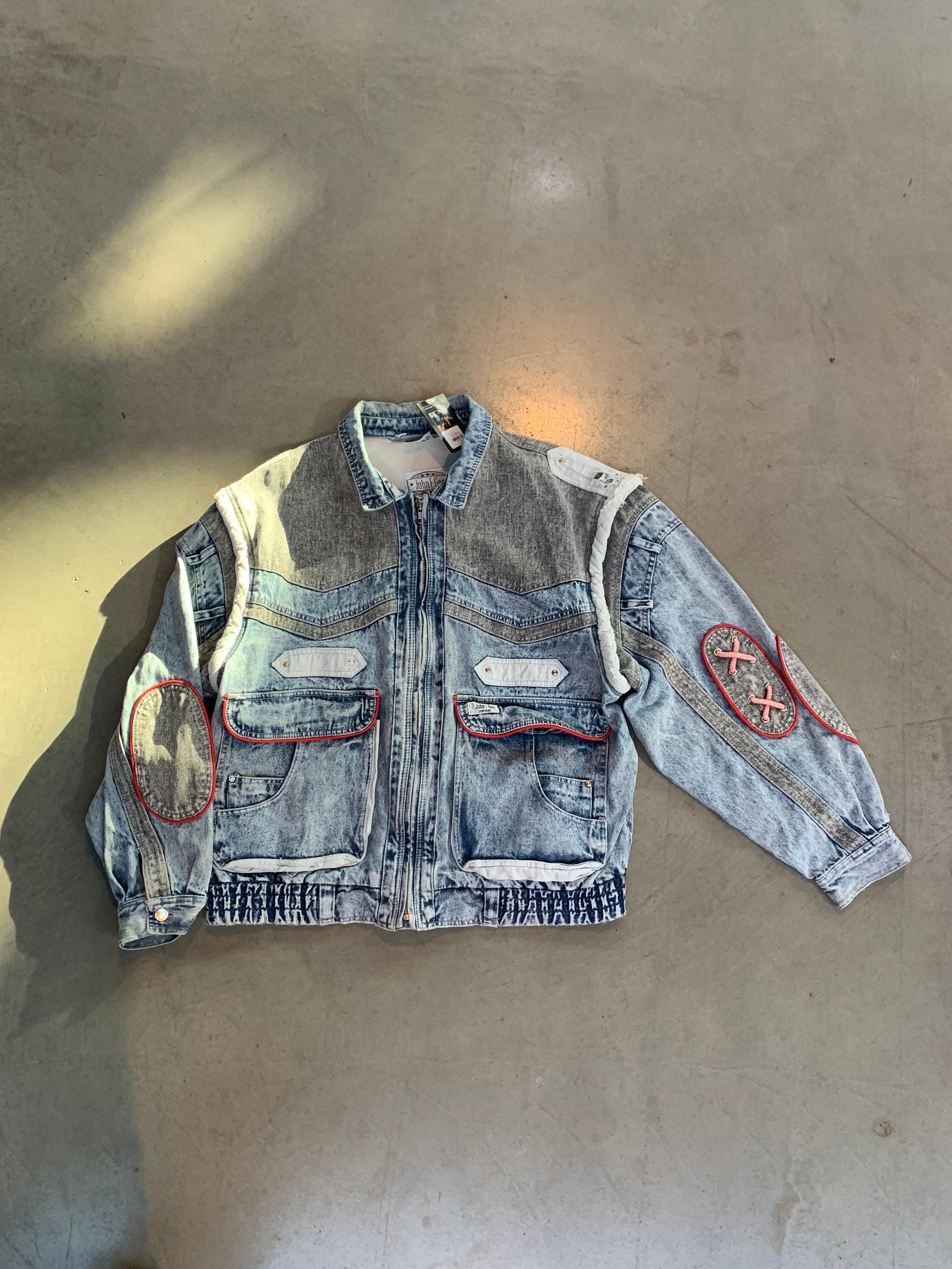 JOHN F GEE 本革 スエードブルゾン ジップアップトラッカージャケット JOHN F GEE 本革 スエードブルゾン ジップアップトラッカージャケット