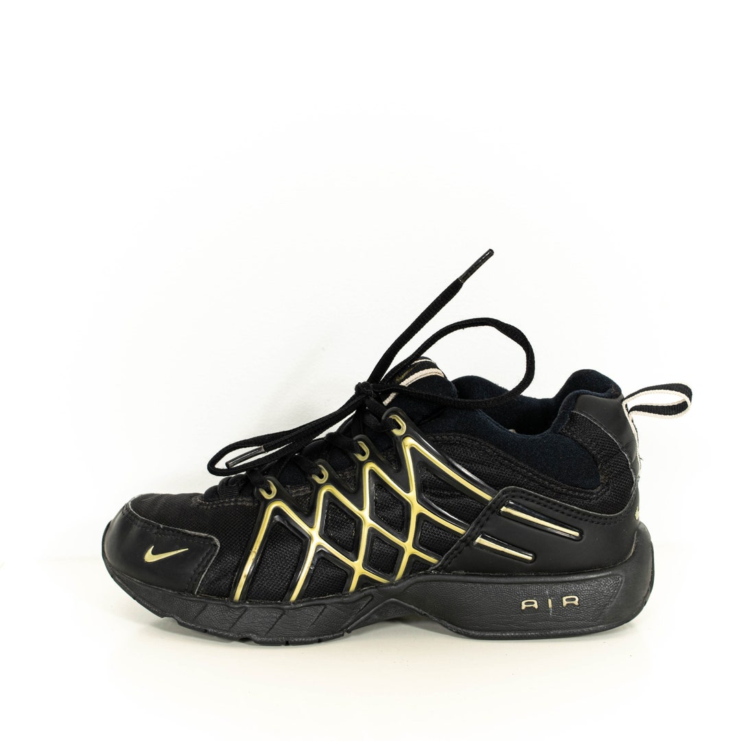 womens nike black and gold