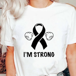 Cancer I&#39;m Strong I Won TShirt, Cancer Fighting Survivor T-Shirt, Breast Cancer Awareness Cancer Support Stronger Than Cancer Warrior Shirt