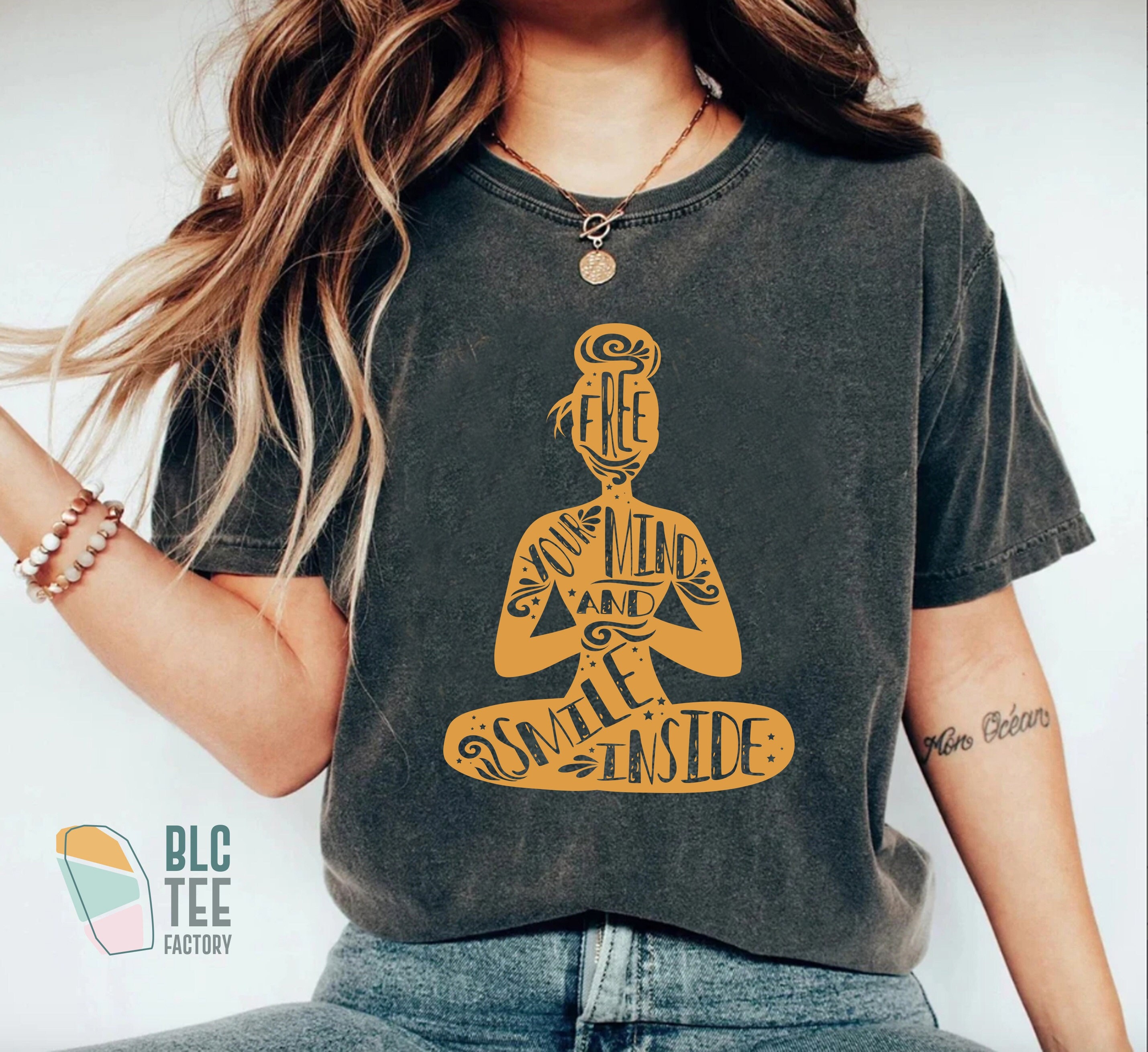 Yoga T Shirts - Etsy