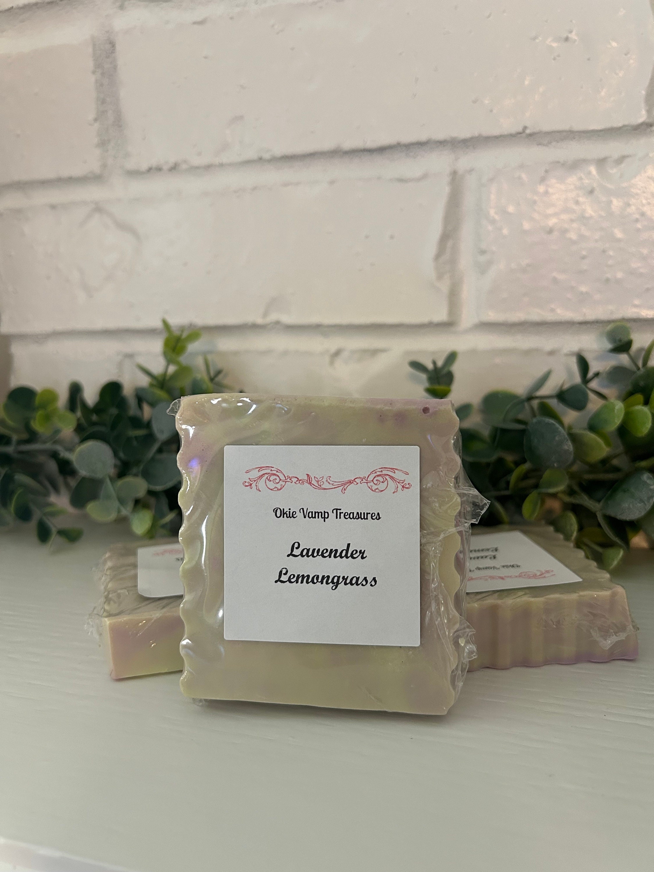 Serenity Fusion: Lavender Lemongrass Shea Butter Soap Indulge in