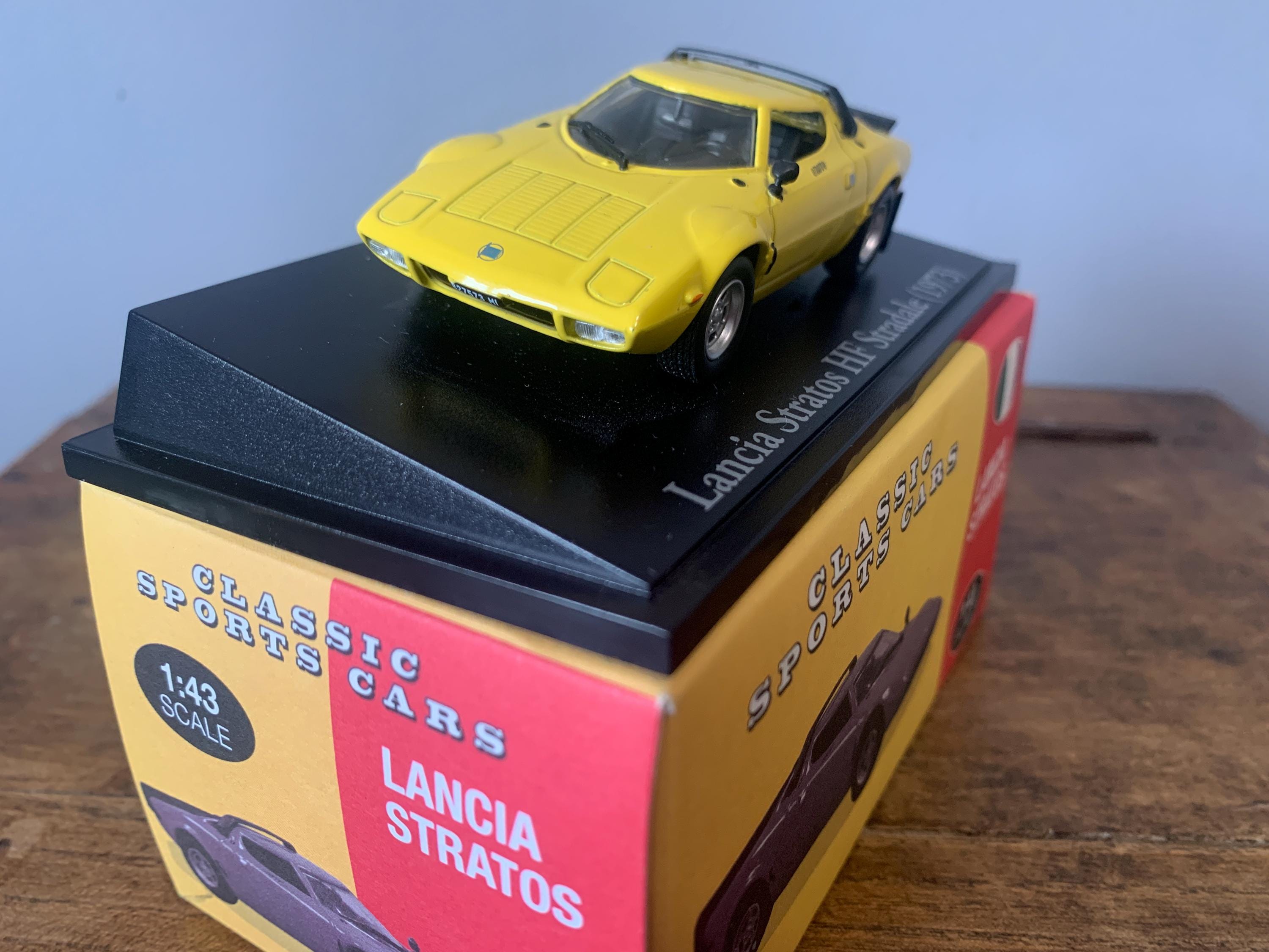 LANCIA STRATOS 1:43 Scale Model by Atlas Editions, Birthday or