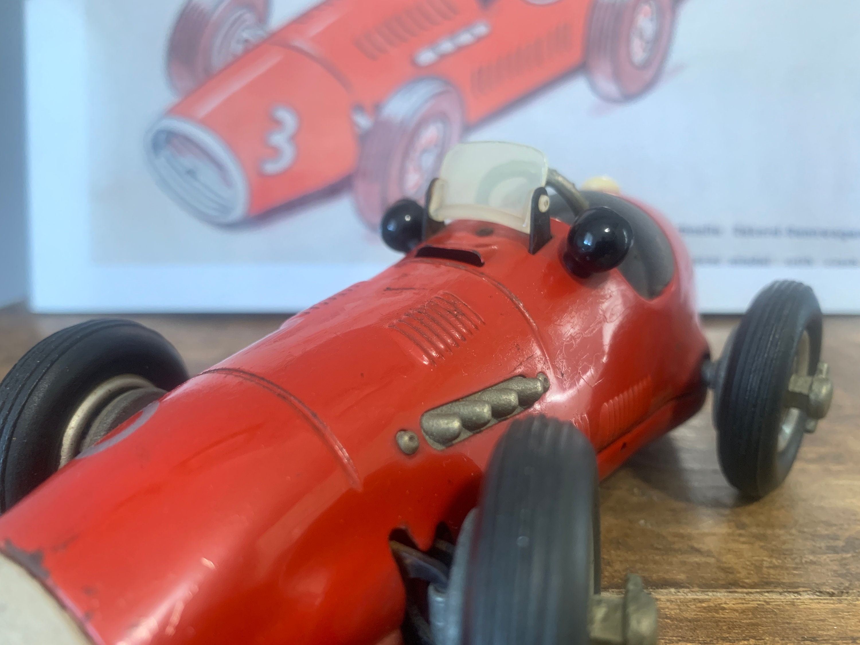 Vintage Schuco Grand Prix Racer #1070, Rare Collectible Gift Vintage Schuco Grand Prix Racer #1070, Rare Collectible Gift