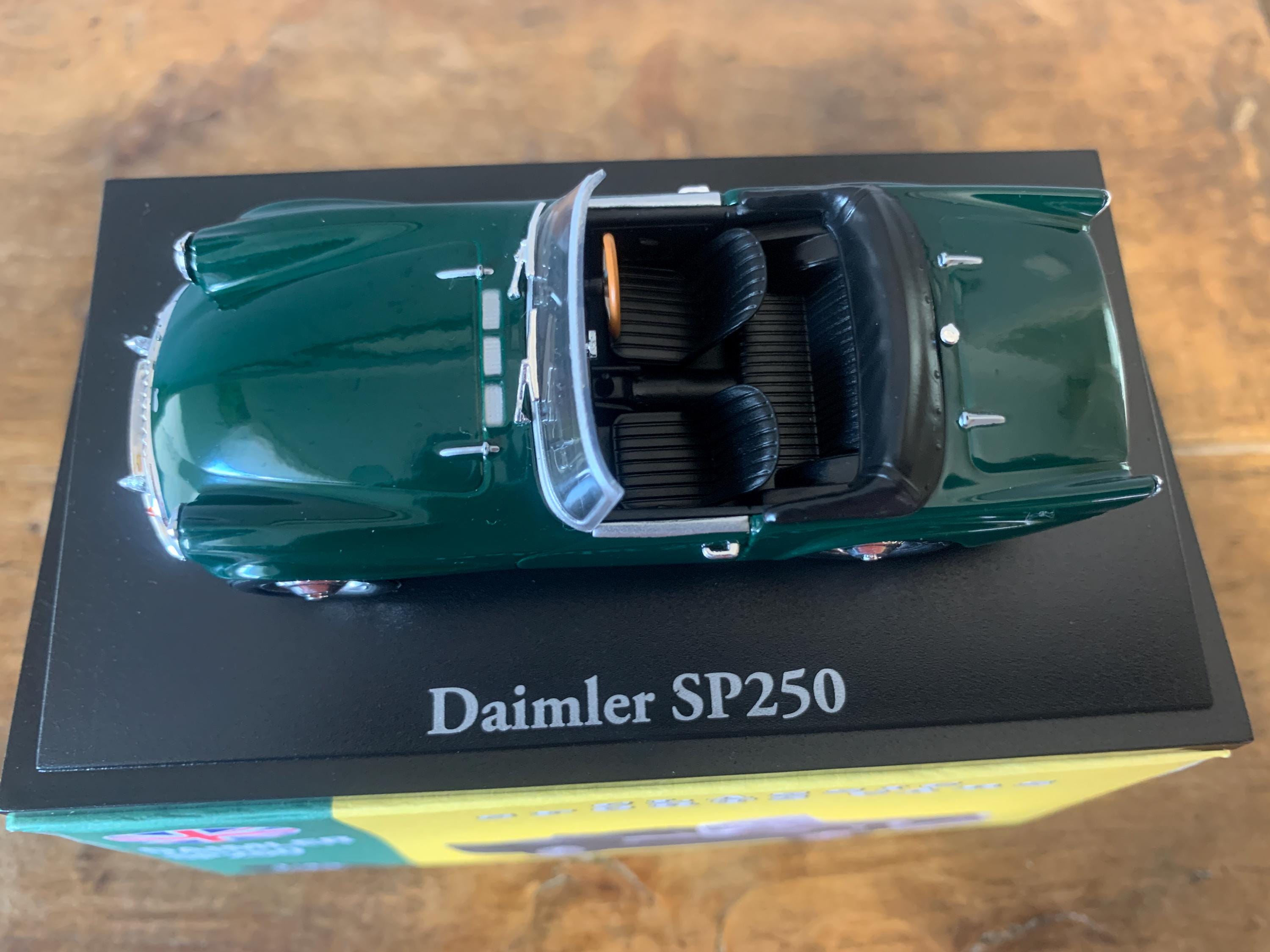 DAIMLER SP 250 'DART' 1:43 Scale Model by Atlas Editions, Birthday