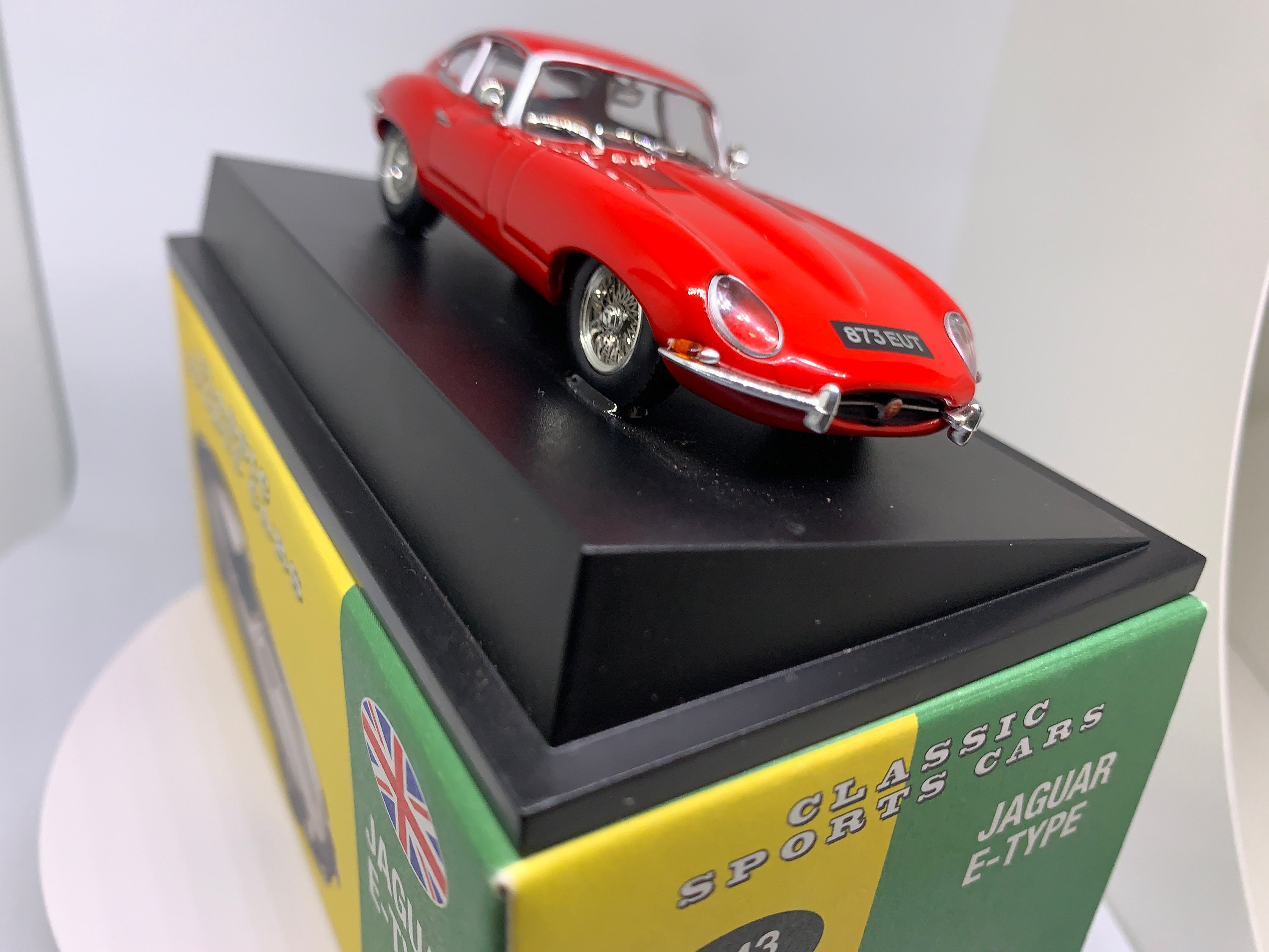 JAGUAR E-type Coupe 1:43 Scale Model by Atlas Editions