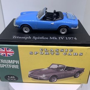 Atlas Editions の TRIUMPH Spitfire 1:43 スケールモデル、誕生日またはクリスマスプレゼント (369)