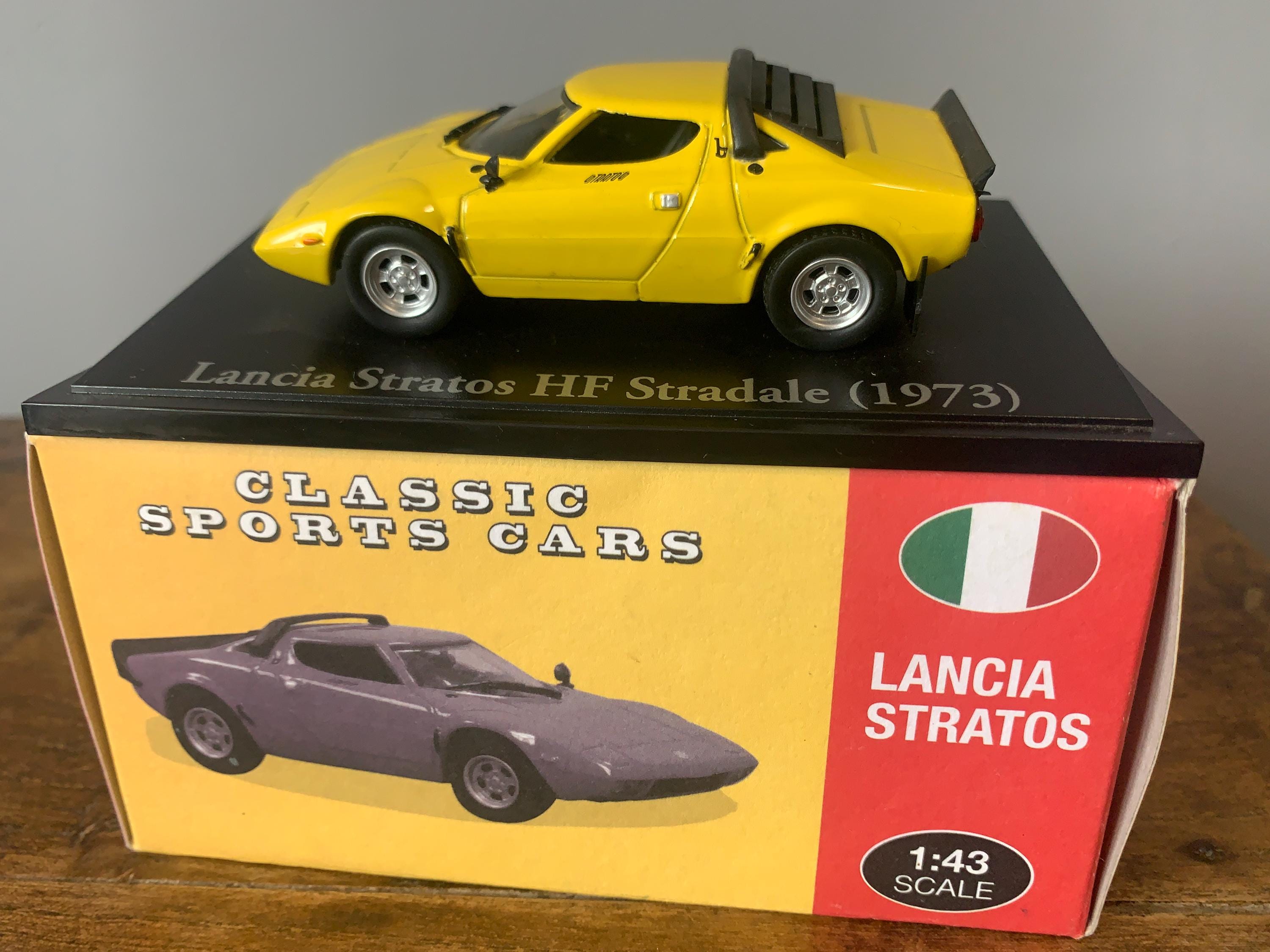 LANCIA STRATOS 1:43 Scale Model by Atlas Editions, Birthday or