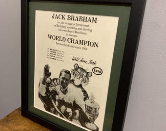 Piquet Brabham 1980, original signiert! (Gebraucht) in Grünenmatt für