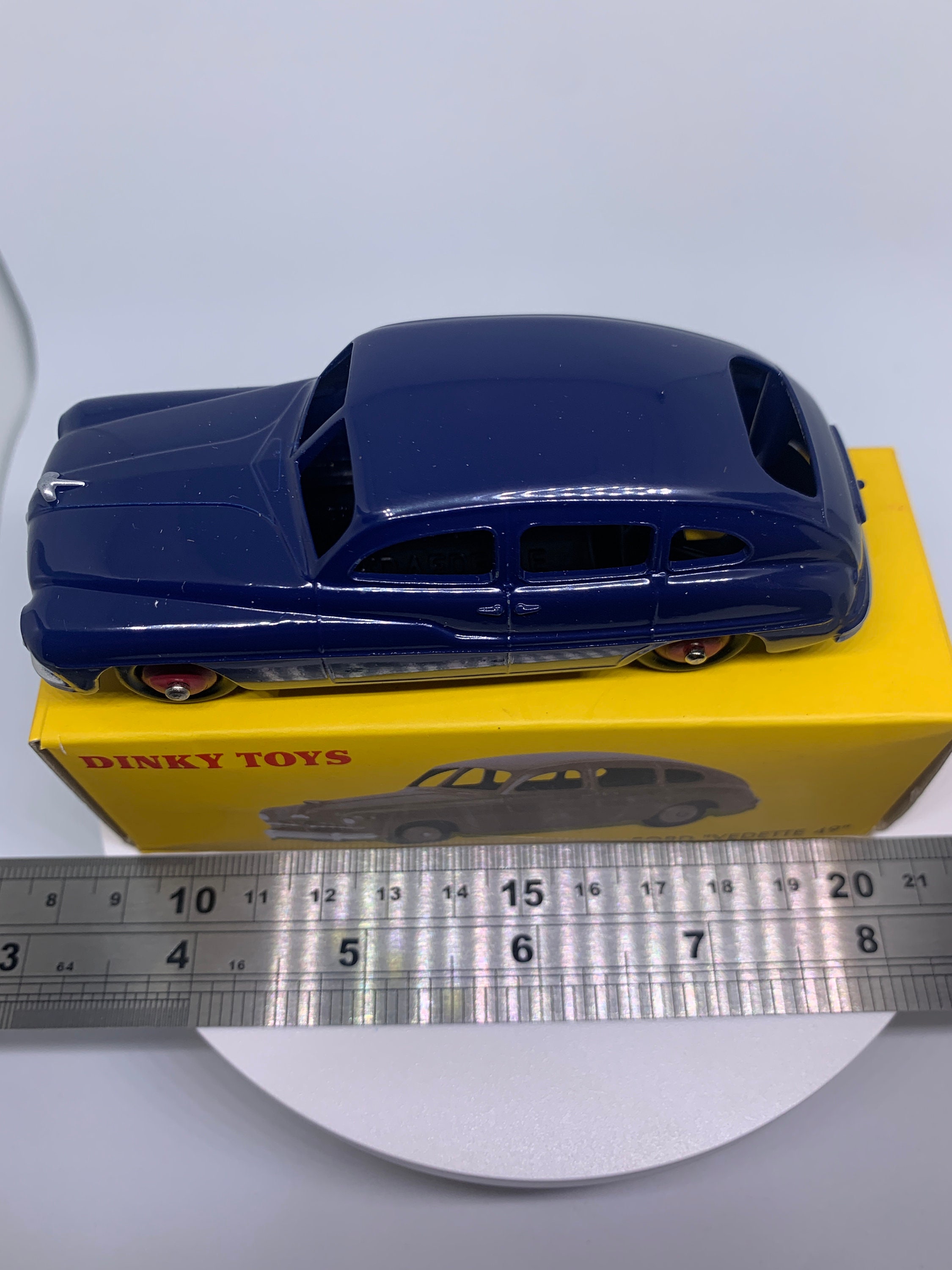 Atlas Dinky 24Q Ford Vedette 49 Bleue, échelle 1/43, Neuve En Boîte