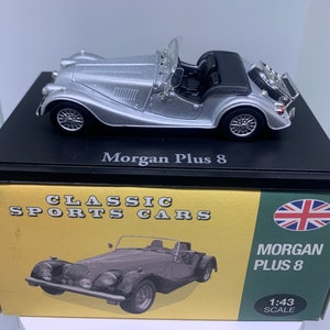 Atlas Editions の MORGAN PLUS 8 1:43 スケールモデル、ユニークな誕生日プレゼント (592)