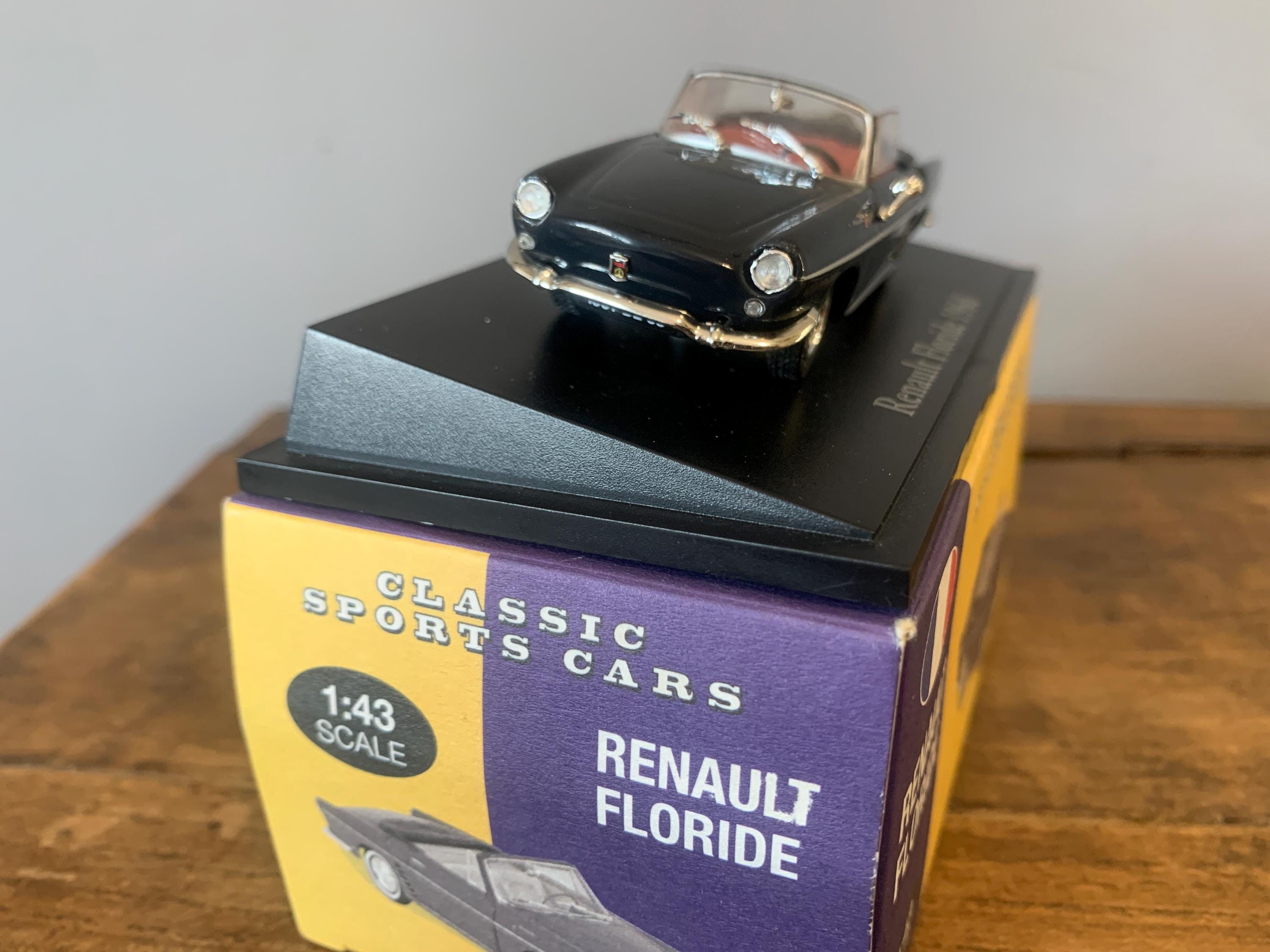 Renault Floride Bleue, Miniature Norev 1/43, Zamac, Collection, état D'occasion