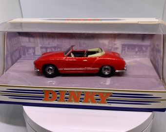 Dinky 1968 VW Karmann Ghia, vintage model car, 1:43 scale, collectible gift (303)