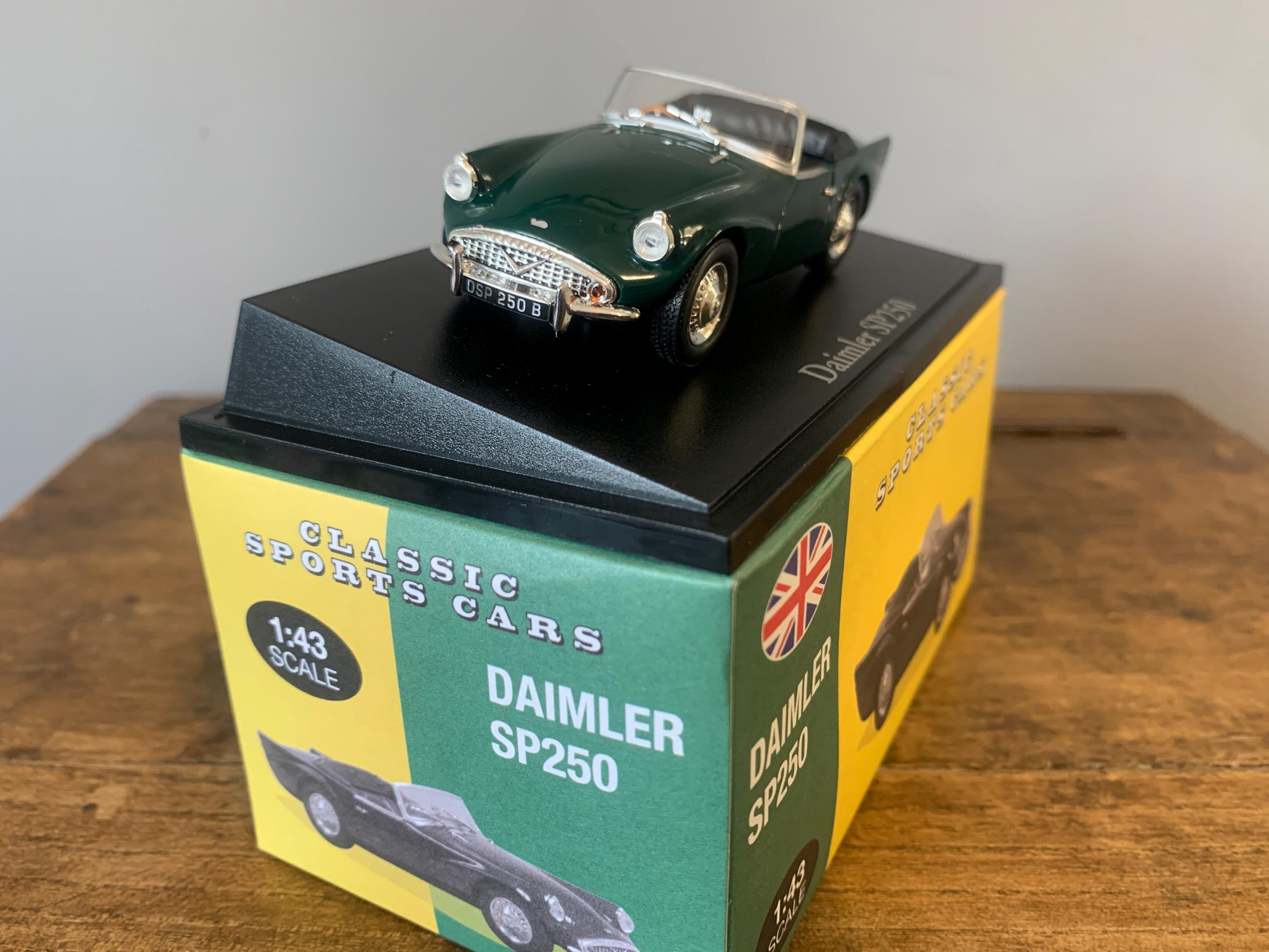 DAIMLER SP 250 'DART' 1:43 Scale Model by Atlas Editions, Birthday
