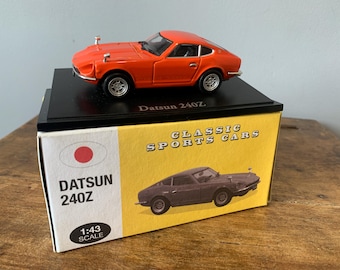 Modelo a escala 1:43 del DATSUN 240Z de Atlas Editions, regalo de cumpleaños (437)