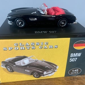 BMW 507 1:43 scale model by Atlas Editions, Birthday gift (370)