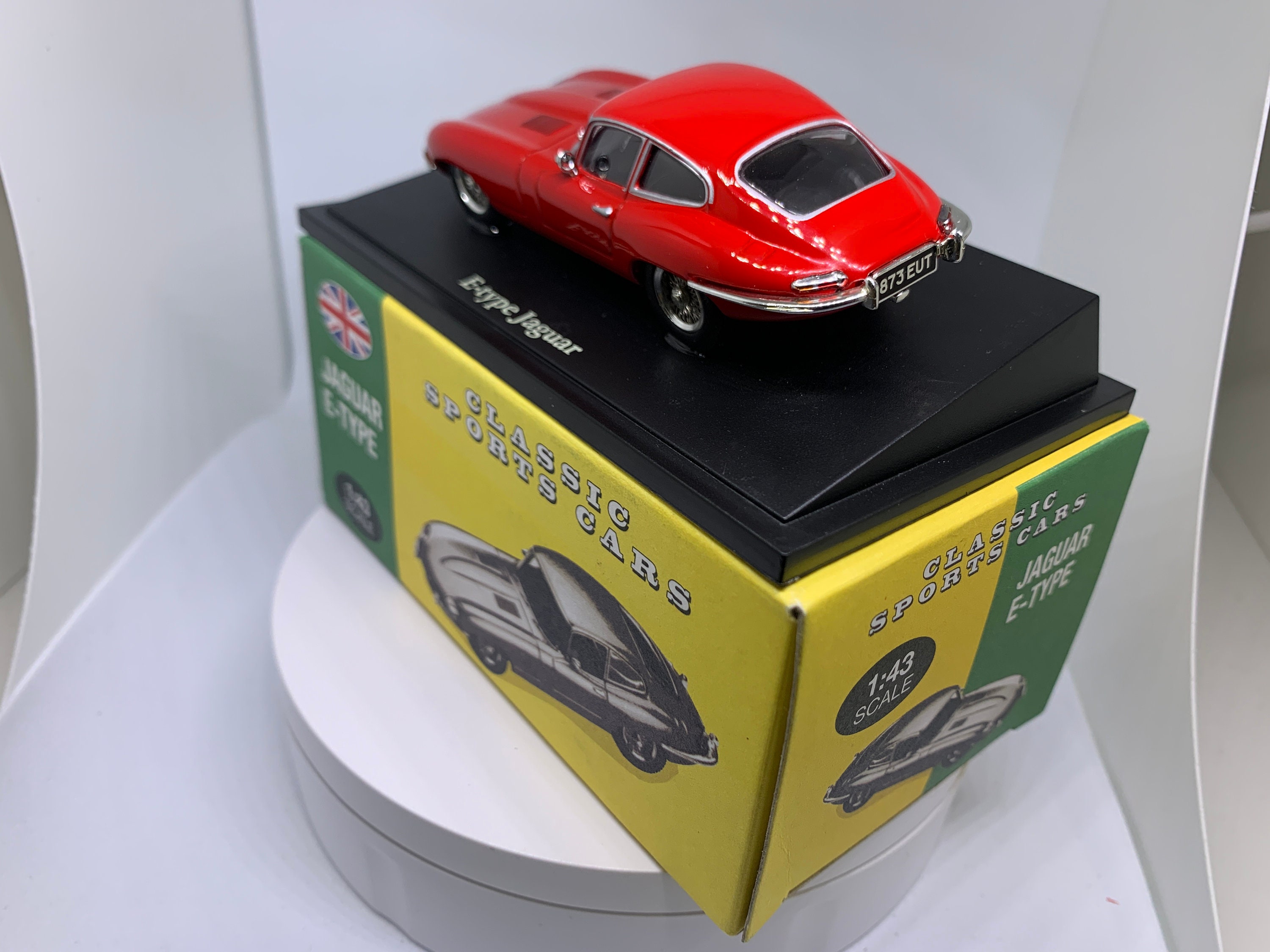 JAGUAR E-type Coupe 1:43 Scale Model by Atlas Editions
