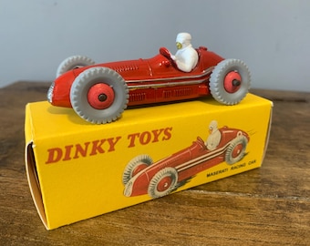 ヴィンテージ 1950 年代 ディンキー レーシングカー セット No. 4